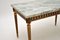 French Gilt Wood and Marble Top Coffee Table, 1950 7