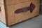 Antique Trunk in Wood and Canvas 11
