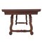 Vintage Spanish Wooden Dining Table with Manises Tiles, Image 6