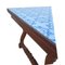 Vintage Spanish Wooden Dining Table with Manises Tiles, Image 8