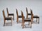 Danish Dining Chairs in Oak Wood, 1970s, Set of 6, Image 2