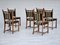 Danish Dining Chairs in Oak Wood, 1970s, Set of 6 3