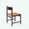 Oak Rush Chairs in Style of Vico Magistretti, Set of 4 7