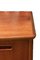 Danish Teak Chest of Drawers with Arched Front, 1960s 8