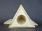 White Ceramic Origami Eagle Sculpture by Guy Legrand 5