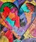 Jim Dine, Heart, Póster litográfico original, 1983, Imagen 2