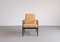 Mid-Century Armchair in Yellow Fabric by Henryk Lis, 1967 9