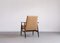 Mid-Century Armchair in Yellow Fabric by Henryk Lis, 1967, Image 3