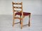 Danish Dining Chairs in Furniture Wool, 1970s, Set of 6, Image 5