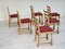 Danish Dining Chairs in Furniture Wool, 1970s, Set of 6 16