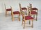 Danish Dining Chairs in Furniture Wool, 1970s, Set of 6, Image 16