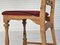 Danish Dining Chairs in Furniture Wool, 1970s, Set of 6 2