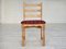 Danish Dining Chairs in Furniture Wool, 1970s, Set of 6 7