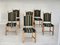 Danish Dining Chairs in Furniture Wool, 1970s, Set of 6 9