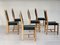 Danish Dining Chairs in Furniture Wool, 1970s, Set of 6 8