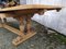 Extendable Monastery Table in Oak, 1950s 25