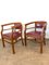 Art Deco Wooden Cockpit Chairs, Italy, 1940s, Set of 4 6