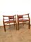 Art Deco Wooden Cockpit Chairs, Italy, 1940s, Set of 4, Image 10