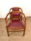 Art Deco Wooden Cockpit Chairs, Italy, 1940s, Set of 4, Image 7