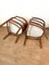 Art Deco Wooden Cockpit Chairs, Italy, 1940s, Set of 4, Image 4