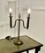 Arts and Crafts Brass Candelabra Lamp, 1970s 6