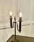 Arts and Crafts Brass Candelabra Lamp, 1970s 3