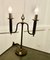 Arts and Crafts Brass Candelabra Lamp, 1970s, Image 4