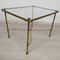 Gold-Plated Brass Ringed Side Tables, 1950s, Set of 3, Image 15