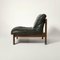 Sling Chair in Wood and Green Leather, Germany, 1970s, Image 7