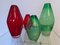 Vasi in vetro di Milan Metelak per Harrachov Glassworks, Cecoslovacchia, anni '60, set di 4, Immagine 13