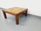 Square Coffee Table in Oak and Ceramic, France, 1960s 9