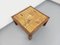 Square Coffee Table in Oak and Ceramic, France, 1960s 8