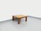 Square Coffee Table in Oak and Ceramic, France, 1960s 1