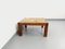Tavolino da caffè quadrato in quercia e ceramica, Francia, anni '60, Immagine 10