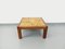 Tavolino da caffè quadrato in quercia e ceramica, Francia, anni '60, Immagine 13