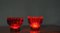 Crown Candleholders in Glass attributed to Sigvard Bernadotte for Lindshammar, 1950s, Set of 2, Image 6