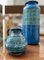 Vases Rimini Blu en Céramique par Aldo Londi pour Bitossi, 1970s, Set de 2 6
