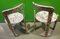 Chaises de Salle à Manger Upcyclées Recouvertes de Timbres par Bruno Rey pour Kusch & Co, 1970s 2