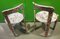 Upcycled Stamp Covered Dining Chairs by Bruno Rey for Kusch & Co, 1970s 2