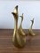 Swans in Brass, Italy, 1980s, Set of 3 13