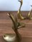 Swans in Brass, Italy, 1980s, Set of 3 10