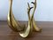 Swans in Brass, Italy, 1980s, Set of 3 7