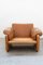 Model Coronado Armchairs with Poufs in Cognac by Tobia & Afra Scarpa for B&B Italia, 1970, Set of 4, Image 9