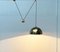 Vintage German Postmodern Brass Model Duos Counterweight Pendant Light by Florian Schulz, 1980s, Image 17