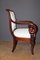 19th Century Louis Philippe Armchairs in Mahogany, Set of 2, Image 6