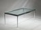 Chromed Steel and Toughened Glass Coffee Table by Florence Knoll for Knoll Studio, 2000 2