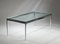 Chromed Steel and Toughened Glass Coffee Table by Florence Knoll for Knoll Studio, 2000, Image 2