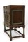 Gothic Revival Arts and Crafts Oak and Polychrome Cabinet, 1920s, Image 9