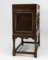 Gothic Revival Arts and Crafts Oak and Polychrome Cabinet, 1920s 12