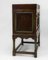 Gothic Revival Arts and Crafts Oak and Polychrome Cabinet, 1920s, Image 12